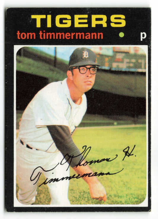 1971 Topps #296 Tom Timmermann