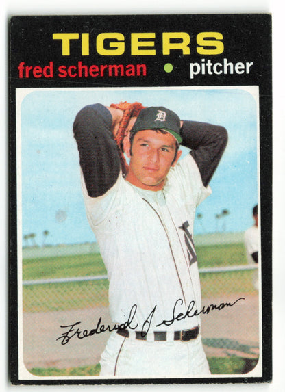 1971 Topps #316 Fred Scherman