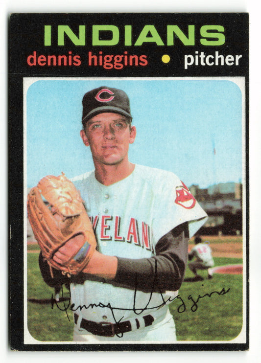 1971 Topps #479 Dennis Higgins