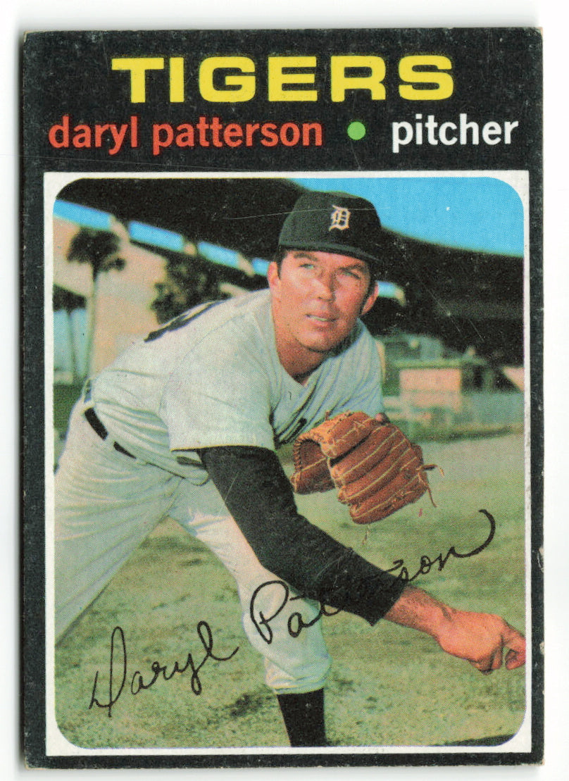 1971 Topps #481 Daryl Patterson