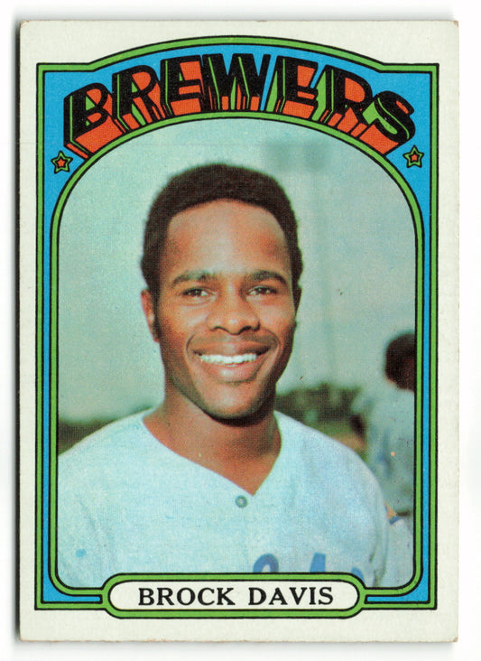 1972 Topps #161 Brock Davis