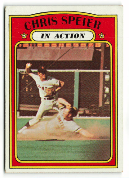 1972 Topps #166 Chris Speier IA