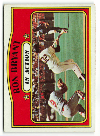 1972 Topps #186 Ron Bryant IA