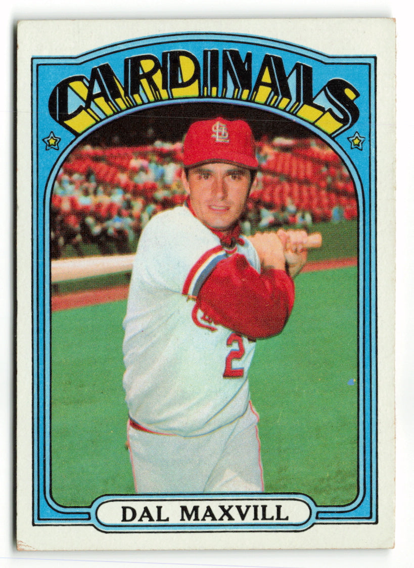 1972 Topps #206 Dal Maxvill