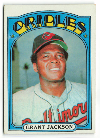 1972 Topps #212 Grant Jackson