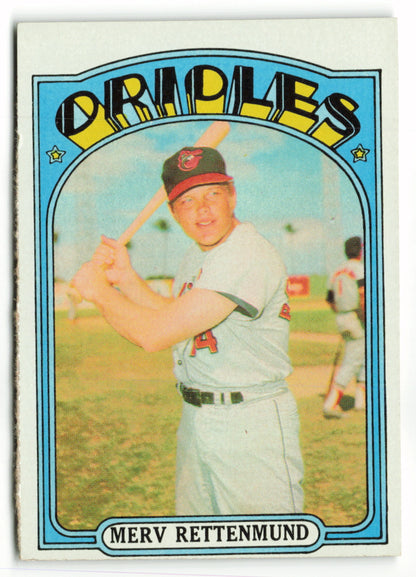 1972 Topps #235 Merv Rettenmund