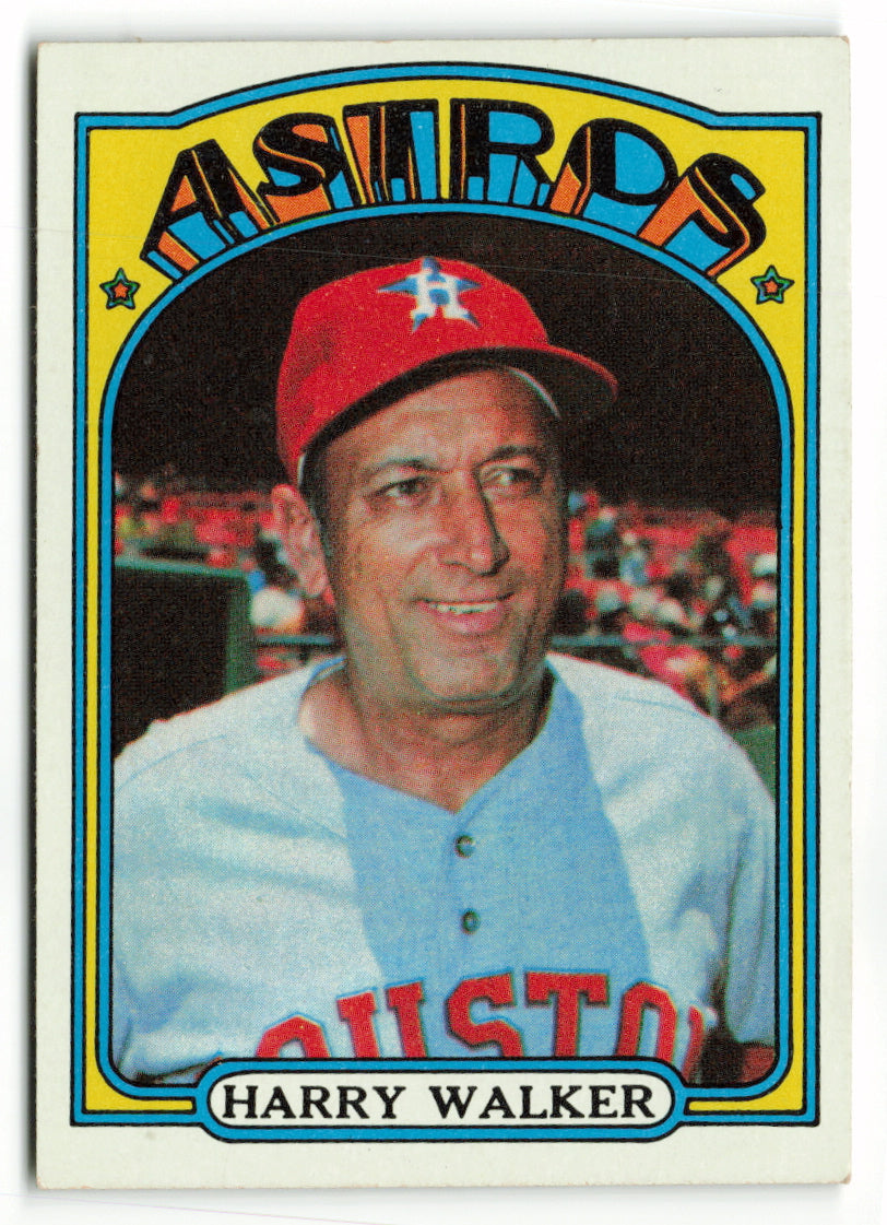 1972 Topps #249 Harry Walker MGR