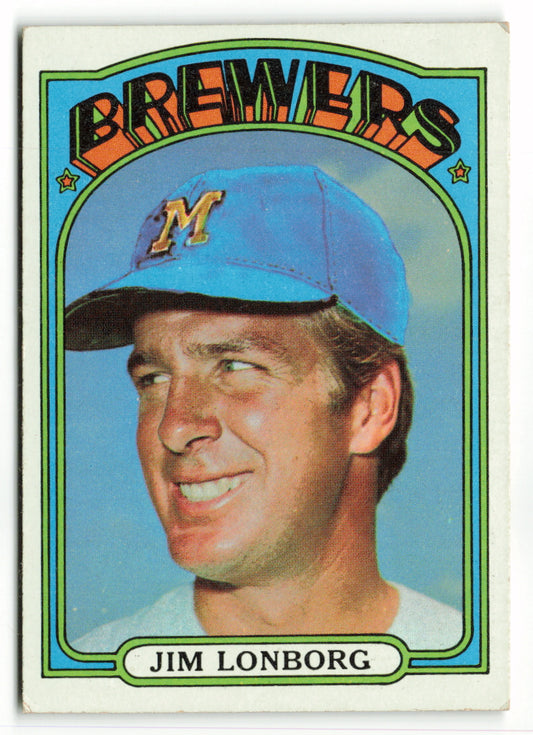 1972 Topps #255 Jim Lonborg