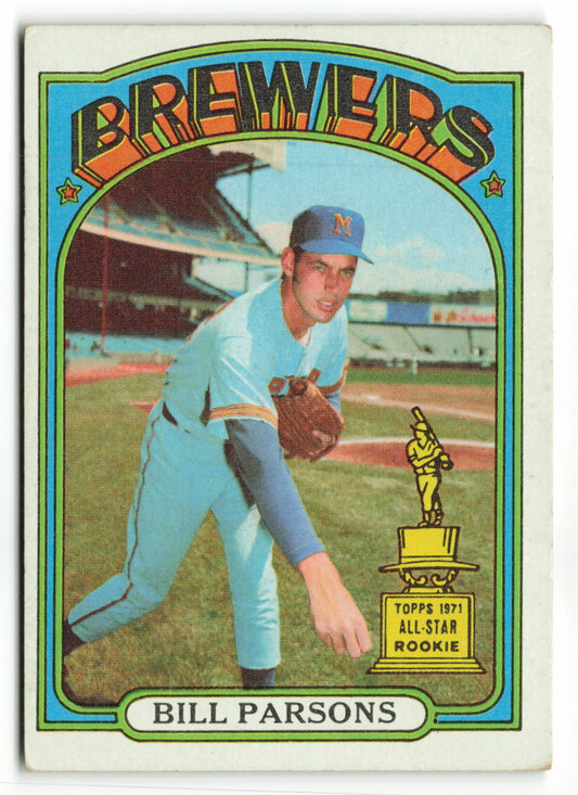 1972 Topps #281 Bill Parsons RC