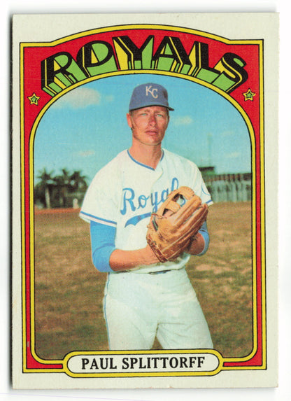 1972 Topps #315 Paul Splittorff