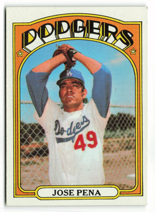 1972 Topps #322 Jose Pena