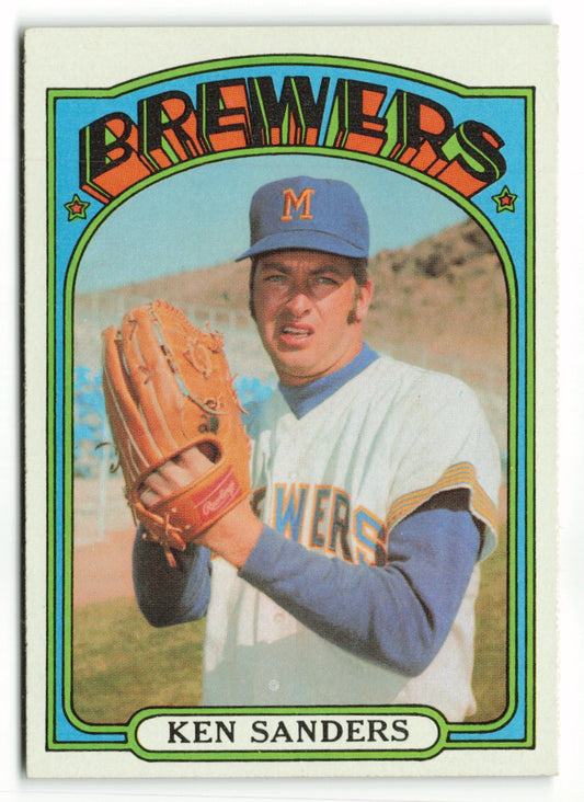 1972 Topps #391 Ken Sanders