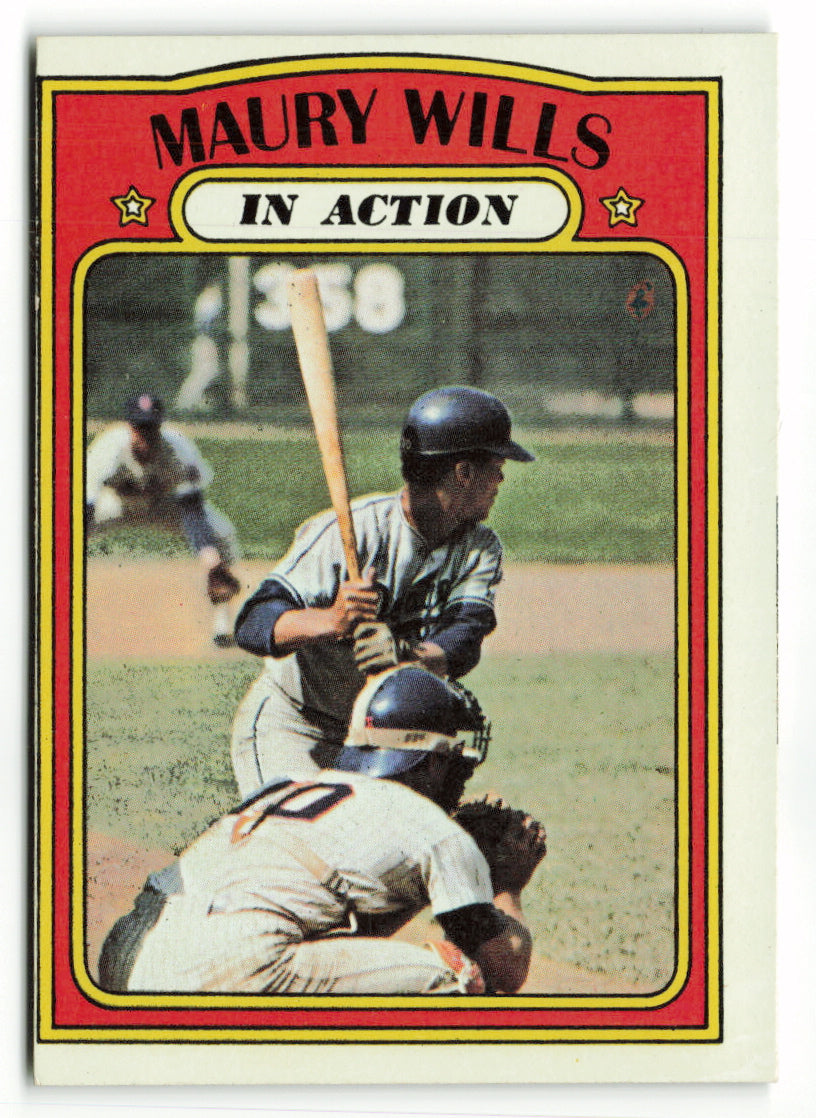 1972 Topps #438 Maury Wills IA