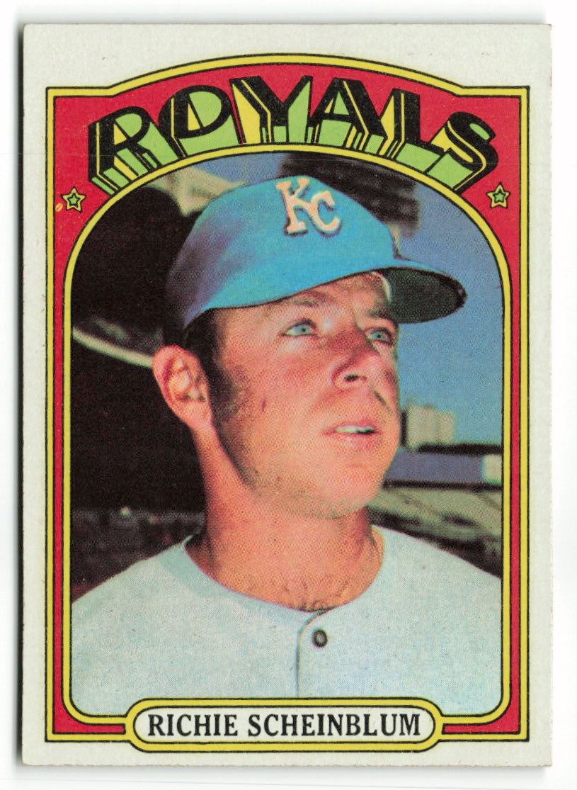 1972 Topps #468 Richie Scheinblum