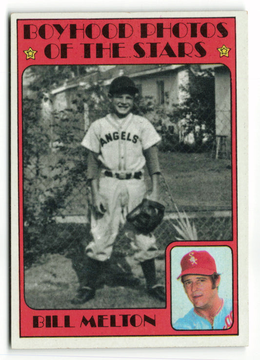 1972 Topps #495 Bill Melton BP