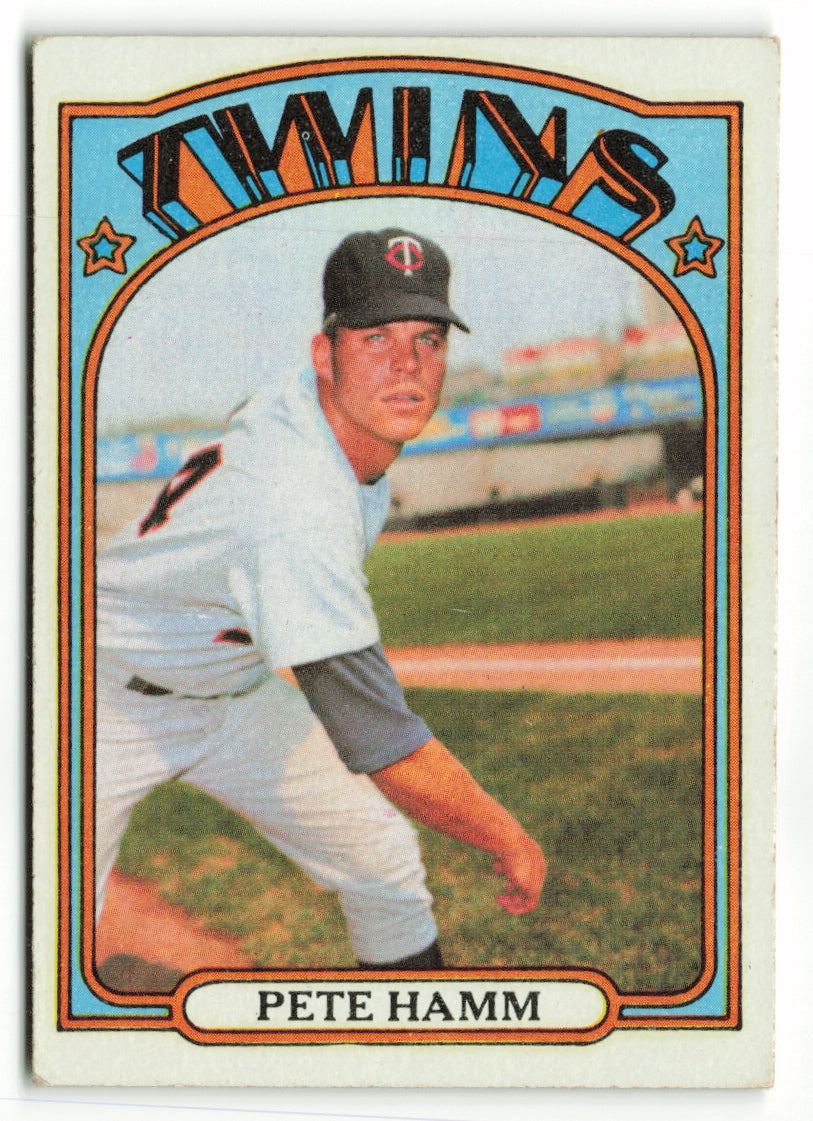 1972 Topps #501 Pete Hamm