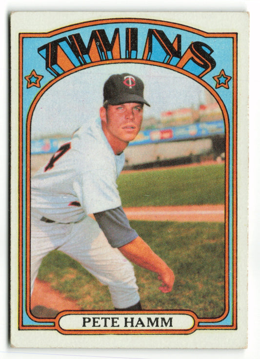 1972 Topps #501 Pete Hamm