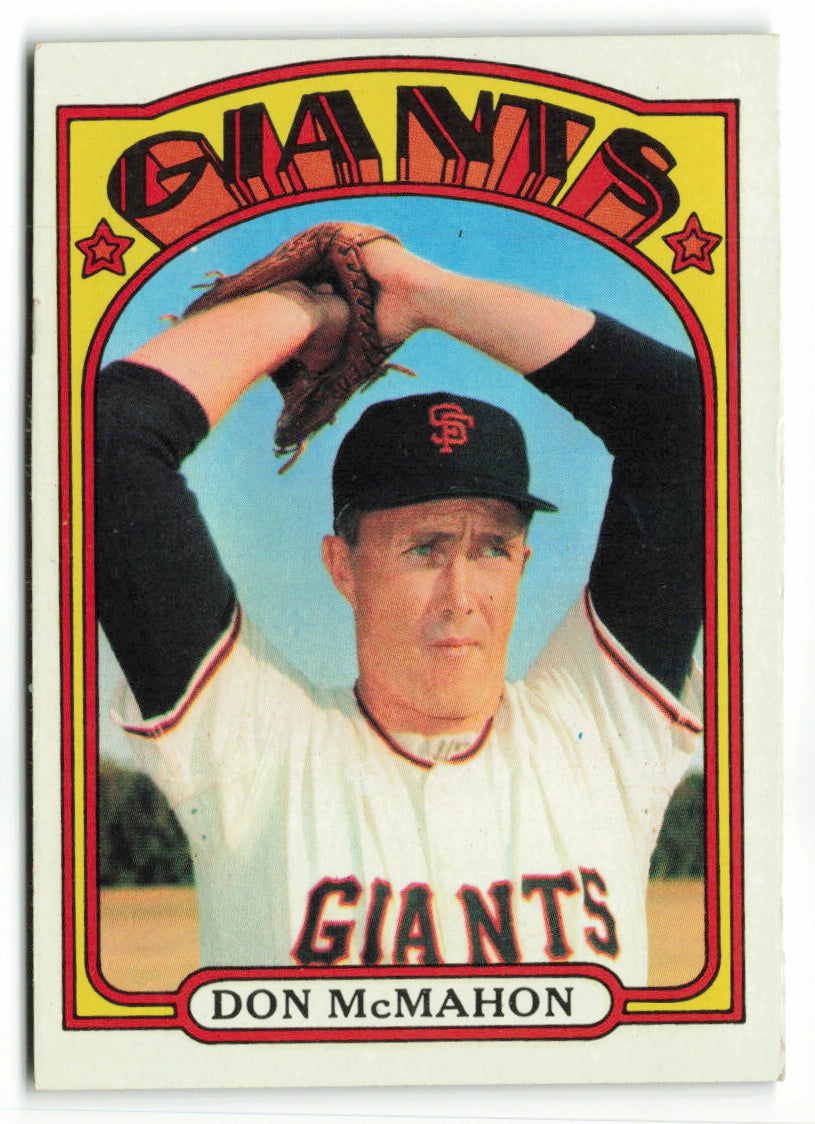 1972 Topps #509 Don McMahon