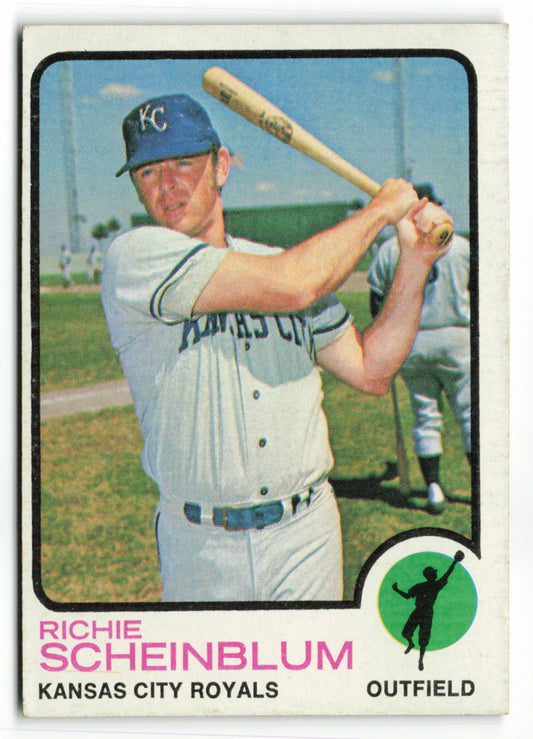 1973 Topps #078 Richie Scheinblum