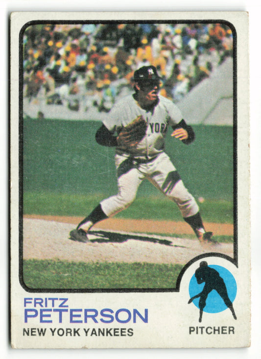 1973 Topps #082 Fritz Peterson