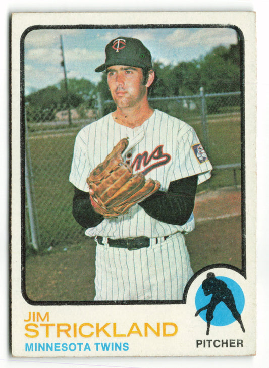 1973 Topps #122 Jim Strickland