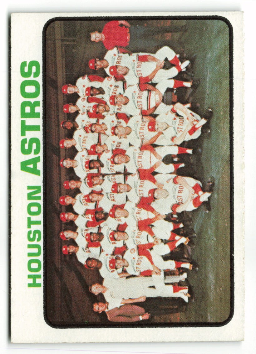 1973 Topps #158 Houston Astros Team Card