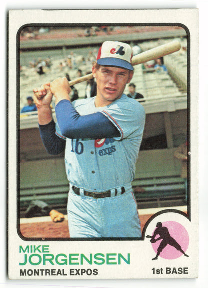 1973 Topps #281 Mike Jorgensen