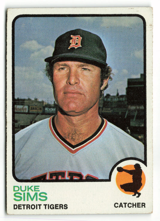 1973 Topps #304 Duke Sims