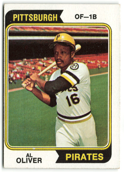 1974 Topps #052 Al Oliver