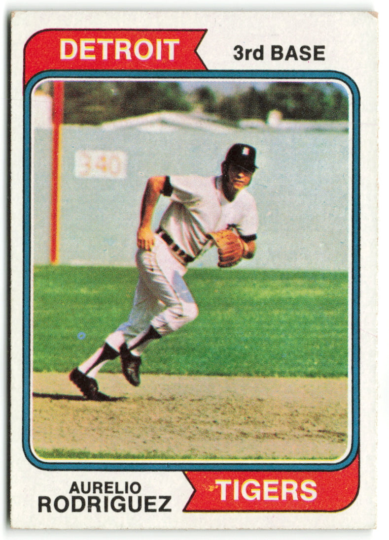 1974 Topps #072 Aurelio Rodriguez