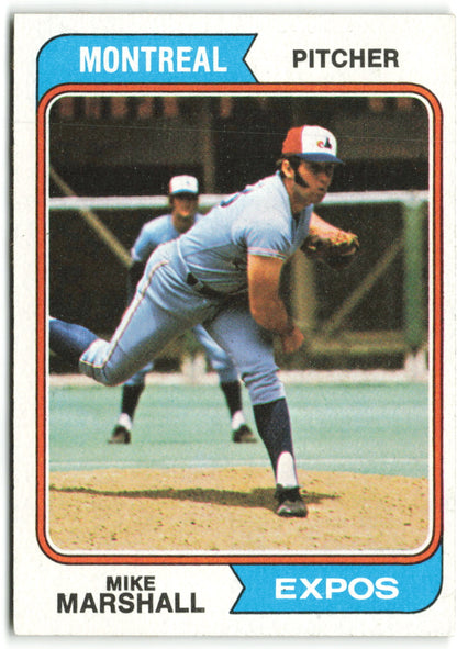 1974 Topps #073 Mike Marshall