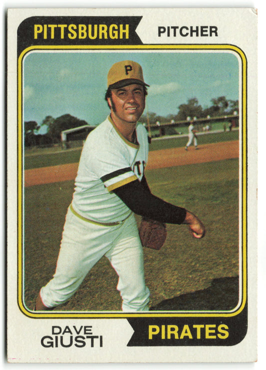 1974 Topps #082 Dave Giusti