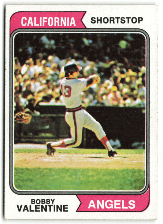 1974 Topps #101 Bobby Valentine