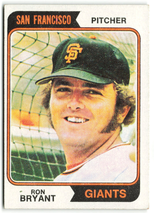 1974 Topps #104 Ron Bryant