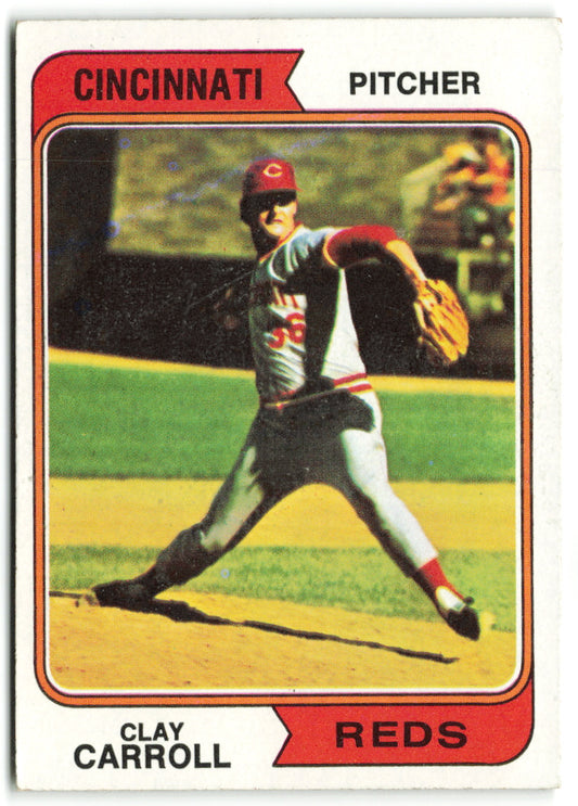 1974 Topps #111 Clay Carroll