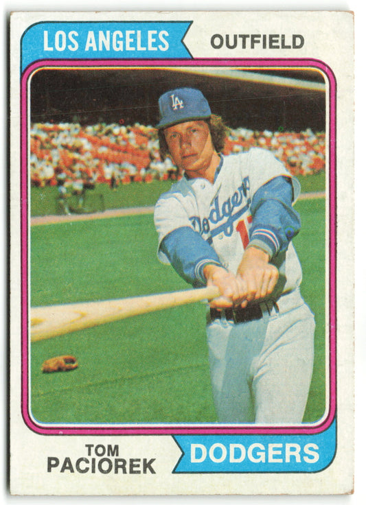 1974 Topps #127 Tom Paciorek