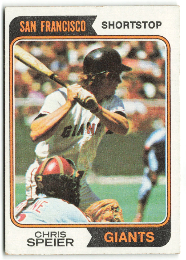 1974 Topps #129 Chris Speier