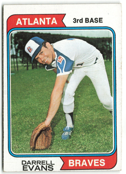 1974 Topps #140 Darrell Evans