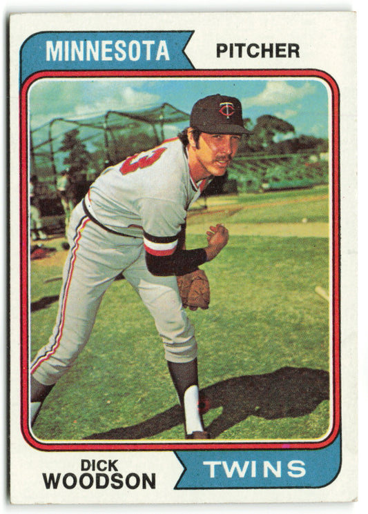 1974 Topps #143 Dick Woodson