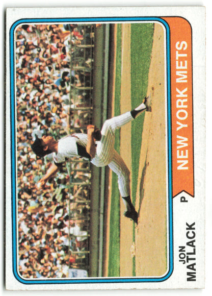 1974 Topps #153 Jon Matlack