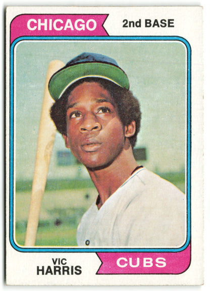 1974 Topps #157 Vic Harris