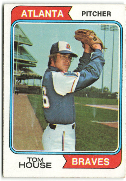 1974 Topps #164 Tom House