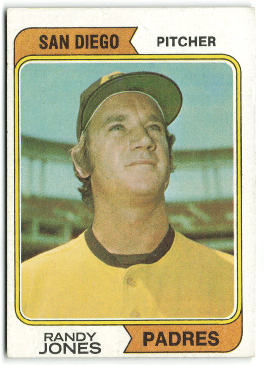 1974 Topps #173a Randy Jones RC VAR: San Diego