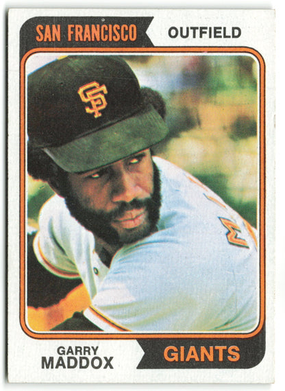 1974 Topps #178 Garry Maddox