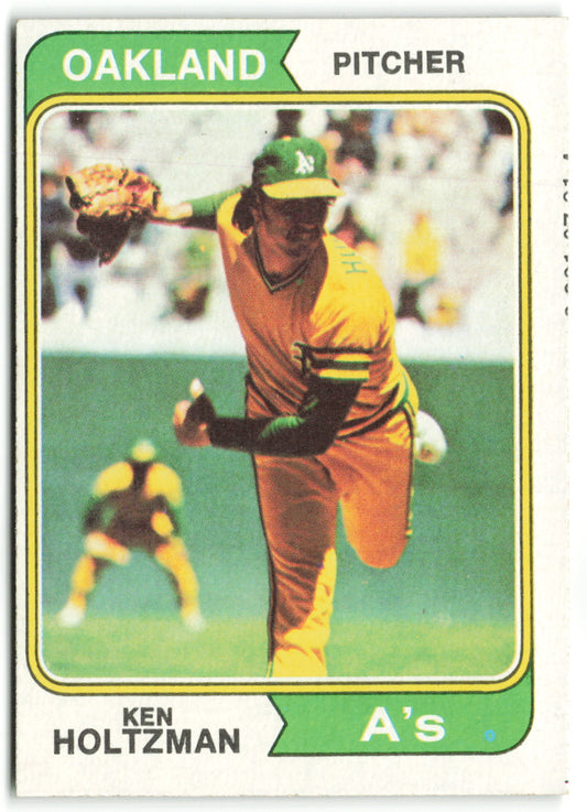 1974 Topps #180 Ken Holtzman