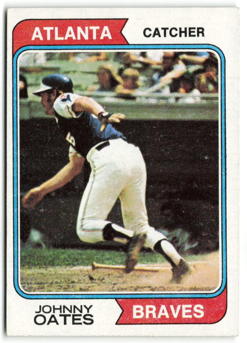 1974 Topps #183 Johnny Oates