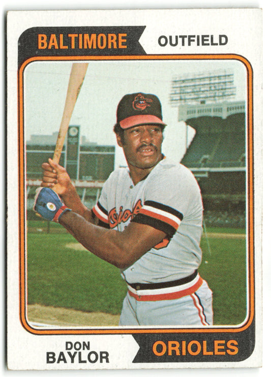 1974 Topps #187 Don Baylor