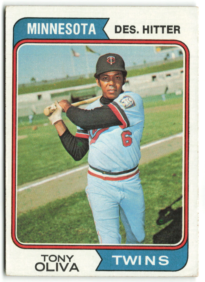 1974 Topps #190 Tony Oliva