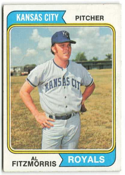 1974 Topps #191 Al Fitzmorris