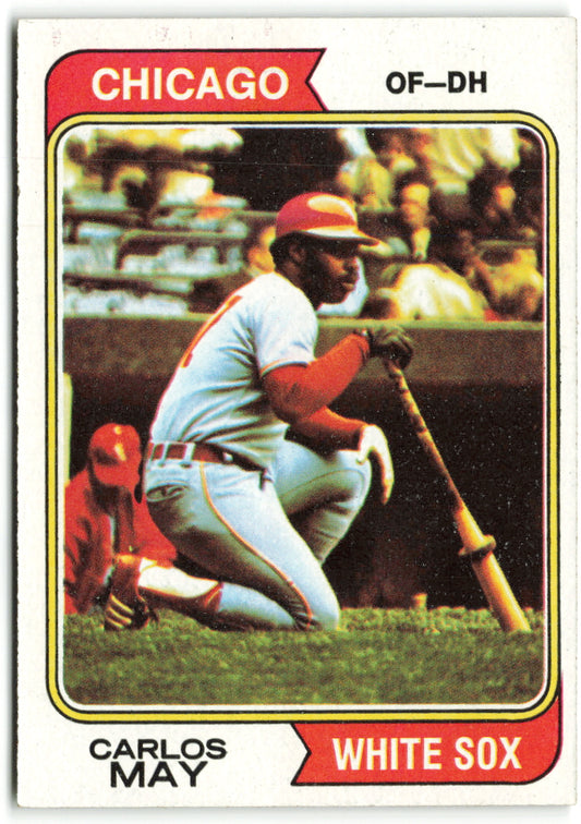 1974 Topps #195 Carlos May